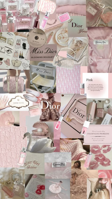 Dior Aesthetic Vintage, Dior Aesthetic Wallpaper, Aesthetic Dior, Dior Wallpaper, Dior Aesthetic, Dior Girl, Miss Dior Blooming Bouquet, Wallpaper Iphone Boho, Pink Wallpaper Girly