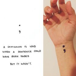 Colon Tattoo Meaning, Semicolon Tattoo Meaning, Colon Tattoo, Cute Tattoos With Meaning, Small Tattoos With Meaning, Semicolon Tattoo, Small Girl Tattoos, Bff Tattoos, Friendship Tattoos