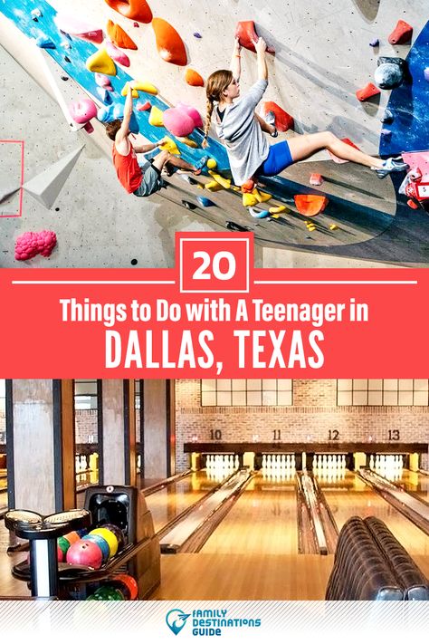 Looking for things to do in Dallas, TX that will be fun for teens? We’re FamilyDestinationsGuide, and we’re here to help: Discover the most fun things to do in Dallas with a teenager - so you get memories that last a lifetime! #dallas #dallasthingstodo #dallaswithkids #dallasactivities #dallaswithteens Things To Do In Dallas Texas, Dallas With Kids, Dallas Activities, Family Vacations In Texas, Weekend In Dallas, Dallas Things To Do, Neighborhood Activities, Things To Do In Texas, Things To Do In Dallas