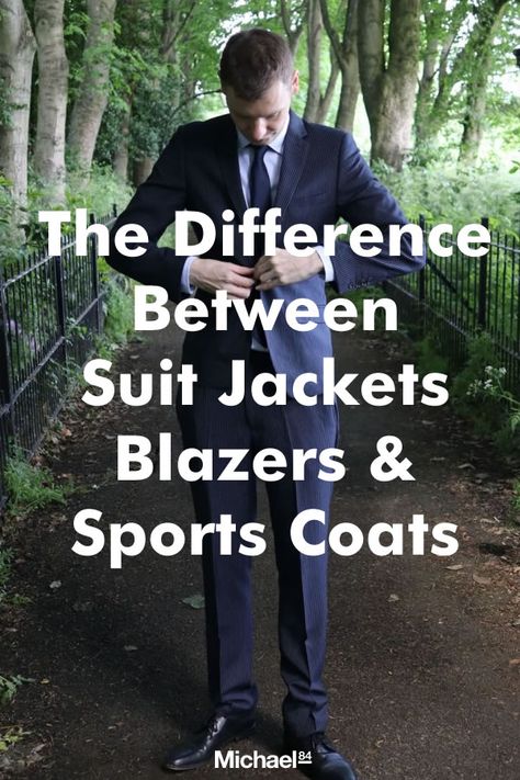 Sports Jackets, Blazers, Suit Jackets - What's The Difference? #MensSuits #Menswear #MensFashion #MenInSuits Black Sports Coat Outfit Men, Mens Sports Jacket Outfit, Blazer Vs Suit Jacket, Sport Coat Outfit Mens, Sports Jacket Outfit Men, Sports Coat Outfit Men, Sports Jacket With Jeans, Blazer With Jeans Men, Mens Sport Coat Outfit