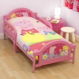 Peppa Pig Beds Minnie Bedroom, Minnie Mouse Toddler Bedding, Princess Bedroom Set, Princess Toddler Bed, Minney Mouse, Toddler Bedroom Sets, Minnie Mouse Bedroom, Girls Furniture, Bedroom Girl