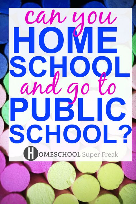 If you've been wondering: Can You Homeschool and Go To Public School? you need to learn more about Hybrid Schooling! #homeschool #homeschooling #homeschoolers #hybridschool #school #publicschool #education Hybrid Homeschool, School Definition, Homeschool Vs Public School, Classical Homeschool, School Transition, Types Of Education, Online Homeschool, Homeschooling Resources, Homeschool Tips