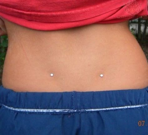 Back Dermals Lower Back Percinings, Dermal Back Piercings, Back Percinings, Back Piercings Dimples, Back Dimple Piercing, Back Dermals, Dimple Piercings, Back Dermal Piercing, Back Dimple