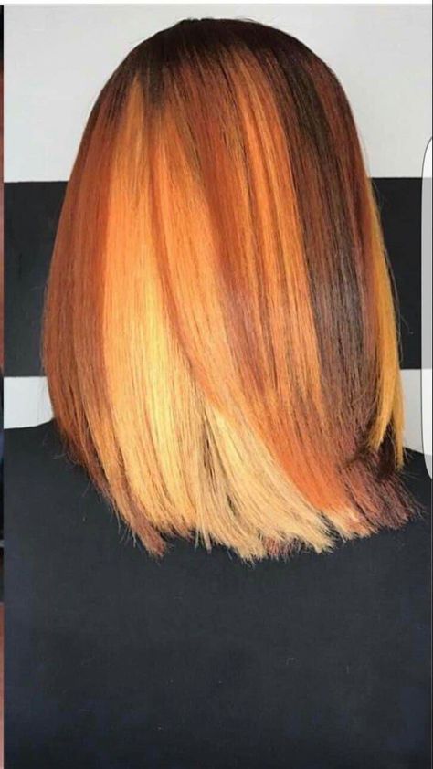 Cheveux Oranges, Kid Hair, Dyed Natural Hair, Beautiful Hair Color, Pretty Hair Color, Natural Hair Styles Easy, Hair Coloring, Hair Life, Hair Inspiration Color