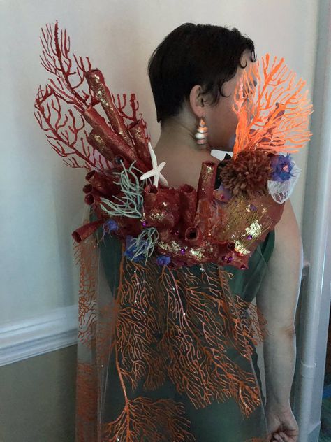 Coral Costume, Ocean Costume, Starfish Costume, Under The Sea Costumes, Sea Costume, Mermaid Cosplay, Mermaid Parade, Little Mermaid Costume, Growth And Decay