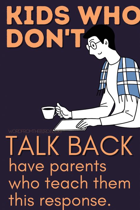 Parenting tips and hacks for moms | Parenting is hard! Here are some tips to help you healthily handle backtalk with your child. #momadvice #momtips #parenting #parentingtips Routine For Toddlers, Life Skills Kids, Parenting Knowledge, Education Positive, Parenting Boys, Parenting Help, Teachable Moments, Conscious Parenting, Mindfulness For Kids