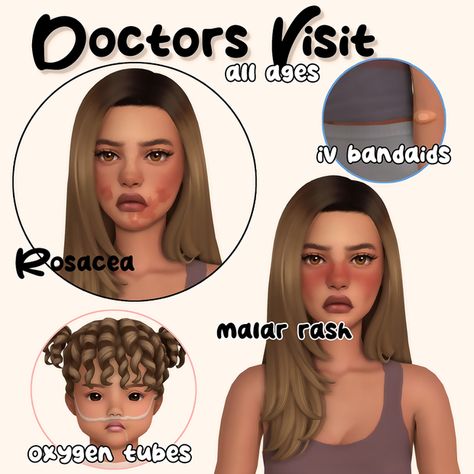 Sims 4 Tsr, Sims 4 Cas Mods, The Sims 4 Skin, The Sims 4 Pc, Doctor Outfit, Skin Details, Sims 4 Cc Skin, Tumblr Sims 4, Free Sims