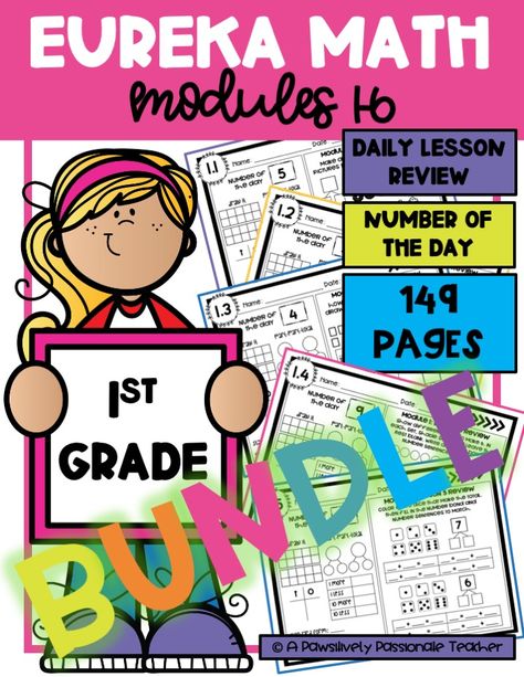 Eureka Math 1st Grade, Math First Grade, Math 1st Grade, Math Exit Tickets, Number Of The Day, Math Fact Fluency, Eureka Math, Math Talk, Teaching First Grade