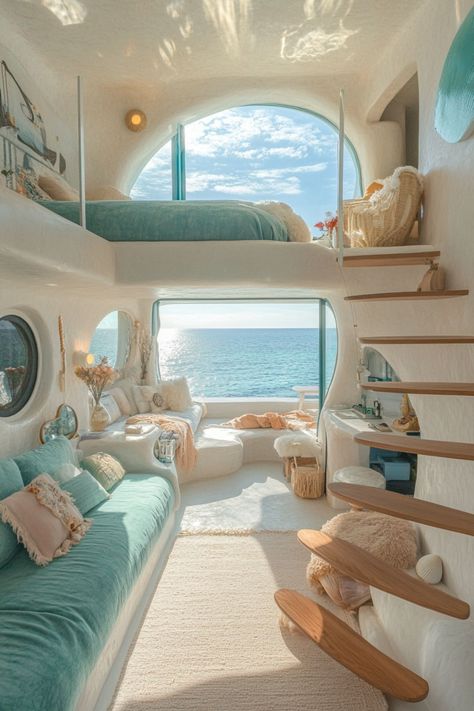 44 Bedroom Ideas for Teen Girls Who Love to Dream Ocean Bedroom Ideas For Adults, Ocean Bedroom Aesthetic, Beach Dorm Room Ideas, Beachy Aesthetic Room, Ocean Theme Bedroom, Beachy Bedroom Aesthetic, Sea Bedroom Ideas, Ocean Bedroom Ideas, Underwater Bedroom