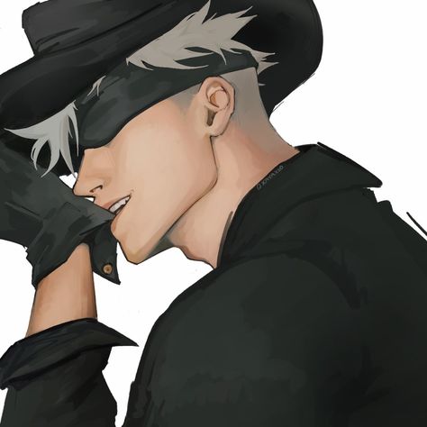 — gojo satoru ; from #jujutsukaisen ! by kayaxxo - twitter Gojo Cowboy Fanart, Cowboy Gojo Fanart, Gojo Satoru Aesthetic, Chibi Gojo, Cowboy Anime, Gojo Fanart, Jjk Fanart, Jjk Gojo, Ju Jitsu