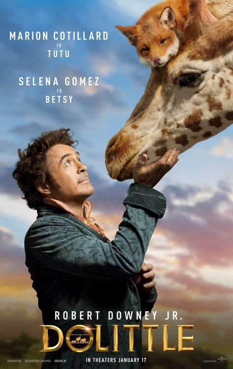 Dolittle (2020) Best Movies To Watch, Robert Jr, Dr Dolittle, Posters Decor, Robert Downey Jr., The New Mutants, Christian Movies, 2020 Movies, Emma Thompson