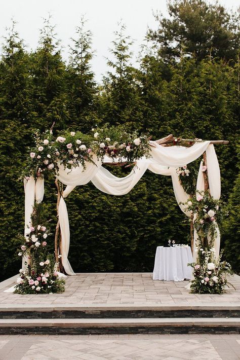 Wedding Gazebo, Charming Wedding, Bouquet Flower, Wooden Tree, Outdoor Wedding, Wedding Ceremony