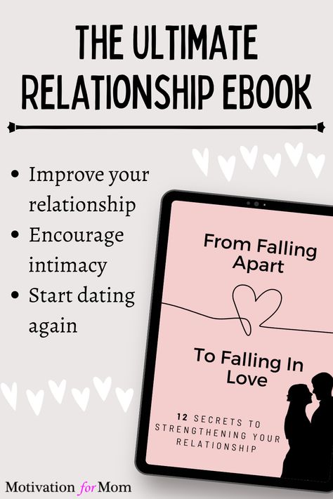 This e Book has the 12 secrets to strengthening any relationship, whether you’re dating, engaged, or married. It will teach you how to save your relationship, and get back to enjoying the partnership the way you used to! #marriage #relationshipgoals #marriedlife #booksforcouples #improveyourrelationship Relationship Motivation, Relationship Games, Relationship Counselling, Relationship Books, Parenting Strategies, Healthy Marriage, Marriage Counseling, Mom Tips, Dating Again