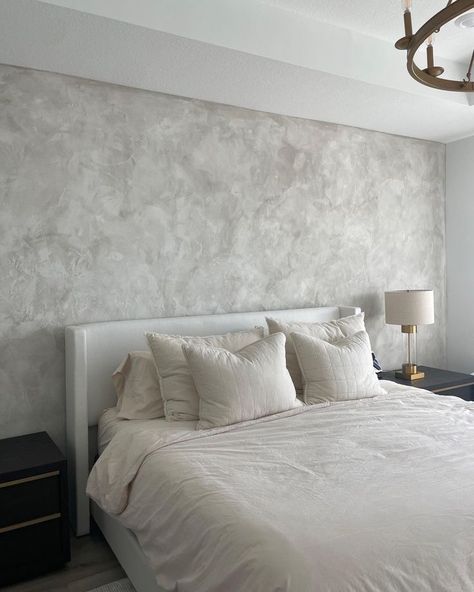 Textured Walls Ideas Bedrooms, Venician Plaster Walls Living Rooms, Bedroom Wall Texture Paint Ideas, Wall Texture Design Bedrooms, Bedroom Wall Texture, Welcome To My Home, Washing Walls, Home Decor Aesthetic, Wall Texture Design