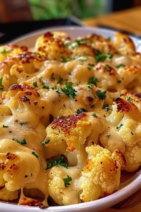 Valerie Bertinelli Recipes | Cheesy Garlic Parmesan Cauliflower 🧀🌿 | Facebook Valerie Bertinelli Cheesy Baked Cauliflower, Garlic Parmesan Cauliflower, Chef Jamie Oliver, Parmesan Cauliflower, Easy Mediterranean Diet Recipes, Valerie Bertinelli, Jamie Oliver Recipes, Head Of Cauliflower, Old Fashioned Recipes