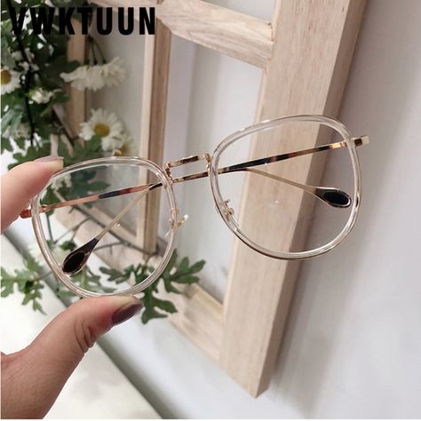 Number Glasses Frame, Metal Glasses Frames For Women, Transparent Glasses Frames, Clear Glasses Frames Women, Transparent Eyeglasses, Gold Glasses Frames, Woman Glasses, Cute Glasses Frames, Glasses Frames Trendy