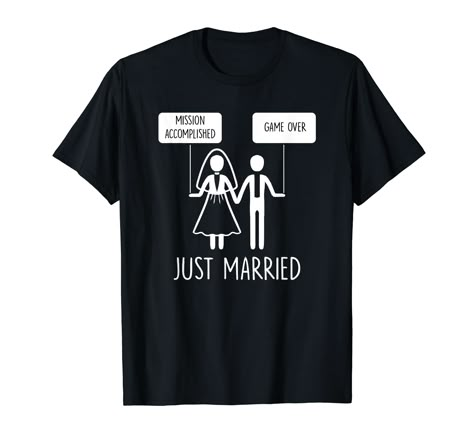 PRICES MAY VARY. Grab this vintage Just Married Game Over Bride Groom Line Art outfit as a gift for your boyfriend or fiance who loves Men's Getting Married Wedding Party Minimal clothes This Just Married Game Over Bride Groom Line Art apparel is a perfect gift and present for groom, boyfriend or fiance men, adults for Bachelor's Party Birthday or Christmas 2020 Lightweight, Classic fit, Double-needle sleeve and bottom hem Line Art Outfit, Bachelor's Party, Bride Clothing, Minimal Clothes, Present For Groom, Line Art Minimal, Sarcastic Clothing, Calligraphy T, Groom Shirts