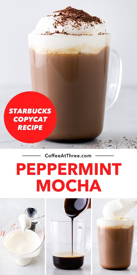 Nespresso Peppermint Mocha Recipe, Hot Peppermint Mocha Recipe, Nespresso Recipes Peppermint Mocha, Nespresso Peppermint Mocha, Nespresso Peppermint Pinwheel Recipe, Peppermint Mocha Syrup Recipe, How To Make Peppermint Mocha At Home, Copycat Starbucks Peppermint Mocha, Diy Peppermint Mocha Creamer