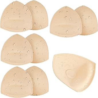 SERMICLE Waterproof Swimsuit Bra Pad Inserts 4 Pairs, Push up Bra Pads Sewn Padded for Bikini Sports Bra A/B or C/D,D/E Cup Swimsuit Bra, Bra Pads, Padded Bras, Push Up Bra, Push Up, Sports Bra, Thing 1, Bra, Sewing