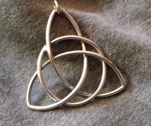 Celtic Knot Pendant : 6 Steps (with Pictures) - Instructables Celtic Wire Jewelry, Late Roman Empire, Welsh Culture, Wire Jig, Celtic Pride, Celtic Knot Jewelry, Wire Jewelry Patterns, Celtic Knot Necklace, Celtic Knot Pendant