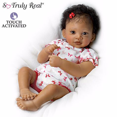 Ashton Drake Dolls, Interactive Baby Dolls, African American Baby Dolls, Life Like Baby Dolls, American Baby Doll, Delightful Dolls, Bb Reborn, Tiny Miracles, Real Baby Dolls