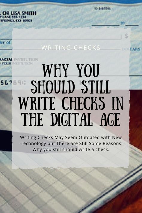 Check Writing in the Digital Age | Why you should still write a check in the world of credit cards and smartphone apps | #checks #checkwriting #creditcards #smartphones #digitalpaper Writing Checks, On Writing, Writing Ideas, Writing Tools, Self Publishing, Check In, New Technology, Credit Cards, Be Still