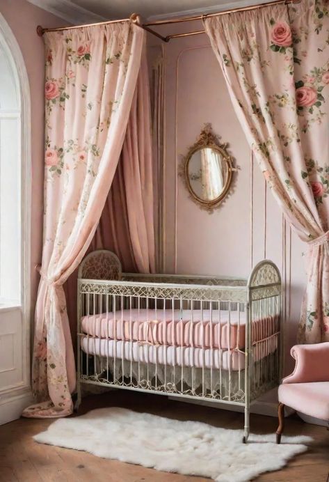 Dreamy Nursery, Fairy Nursery, Cozy Furniture, Baby Nursery Inspiration, Stylish Nursery, Girl Nursery Room, Nursery Inspo, Baby Room Design, Nursery Room Inspiration