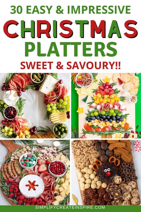 Create stunning Christmas platters for your holiday celebrations! Whether you’re looking for Christmas grazing platters, a festive Christmas charcuterie board, or Christmas vegetable platters, these ideas are perfect for entertaining. Discover beautiful Christmas wreath platters and charcuterie board ideas for both adults and kids! Crudite Platter Ideas Christmas, Christmas Crudite Platter Ideas, Platters For Christmas, Diy Party Platters, Christmas Platter Ideas, Christmas Cheese Platter, Buttercream Board, Christmas Tree Veggie Tray, Christmas Vegetable