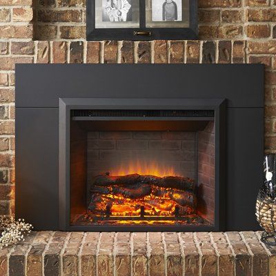 Electric Fireplace Insert Double Sided Electric Fireplace, Duraflame Electric Fireplace, Black Electric Fireplace, Chimney Decor, Dimplex Electric Fireplace, Indoor Fireplaces, Best Electric Fireplace, Recessed Electric Fireplace, Propane Fireplace