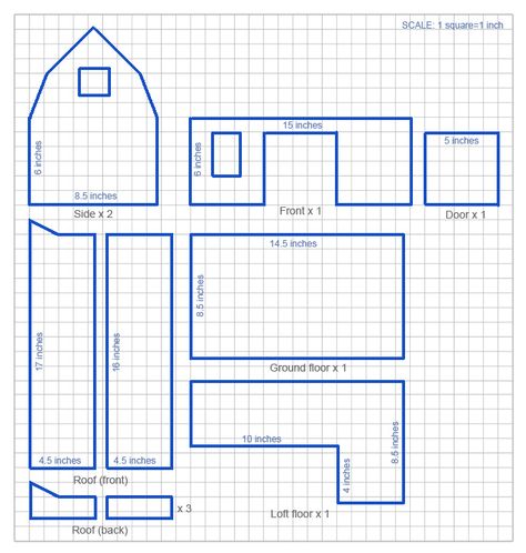 Handmade Toy Wooden Barn: a DIY project with the plan template Wooden Toy Barn, Kids Barn, Diy Horse Barn, Wooden Toys Diy, Wooden Toy Trucks, Wooden Toy Boxes, Wooden Toy Cars, Toy Barn, Wood Toys Plans