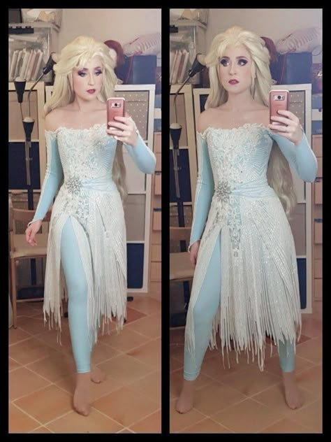 Elsa Outfit, Frozen Cosplay, Elsa From Frozen, Disney Princess Cosplay, Elsa Cosplay, Elsa Costume, Frozen Costume, Elsa Dress, Princess Cosplay