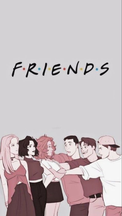 Tag Wallpaper, Chandler Friends, Friends Episodes, Friends Poster, Friends Cast, Friends Tv Series, Wallpaper Disney, Friends Moments, Friends Series