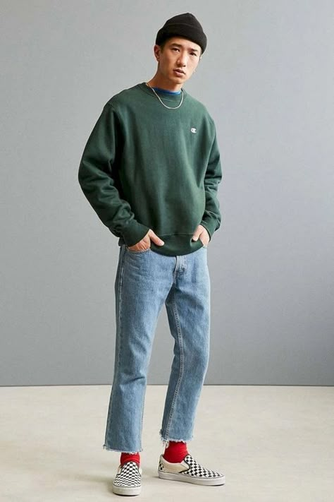 Minimalist 90s + monk inspired album - Imgur Streetwear Ideas, Streetwear Mode, Men Streetwear, Mens Outfit Inspiration, How To Look Handsome, Mens Fashion Streetwear, Champion Reverse Weave, Men Street, Fashion Night