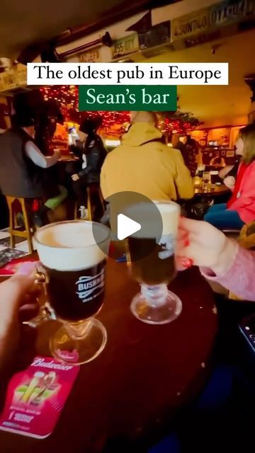 Ireland 🇮🇪 Travel | Hotels | Food | Tips 🍀 on Instagram: "Nothing beats an Irish coffee at Sean’s bar, serving patrons since 900 A.D. by @patriciablasquez ☕️✨

💡Sean’s Bar, located in Athlone, Ireland, is reputed to be the oldest pub in Europe, with records indicating its operation since 900 A.D. Situated along the River Shannon, it offers a historic ambiance and traditional Irish hospitality. Known for its rich history and authentic Irish experience, Sean’s Bar is a must-visit for those interested in Ireland’s pub culture and heritage.

Save the spot, and tag someone who loves vintage bars in Ireland! 🥃" Pub Culture, Athlone Ireland, Vintage Bars, Old Pub, Hotel Food, Irish Coffee, Irish Traditions, Food Tips, Vintage Bar