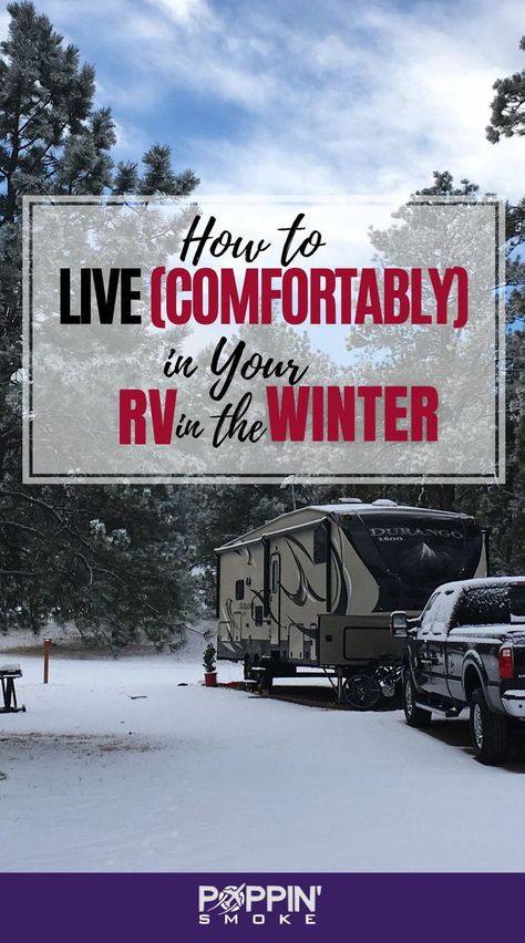 You don't need to snowbird to spend the winter months in your RV. Here's what you can do to stay warm and safe in your rig, not matter the weather! #rvlife #rvtravel #wintercamping Rv Winterizing, Rv Water Heater, Rv Camping Tips, Rv Organization, Winter Survival, Rv Maintenance, Rv Water, Cold Weather Camping, Rv Living Full Time