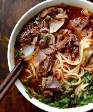 Pho (Vietnamese Noodle Soup): Authentic Recipe! | The Woks of Life Pho Soup Recipe, Chinese Beef, Pho Soup, Pho Recipe, Woks Of Life, The Woks Of Life, Beef Soup Recipes, Pork Soup, Beef Noodle Soup