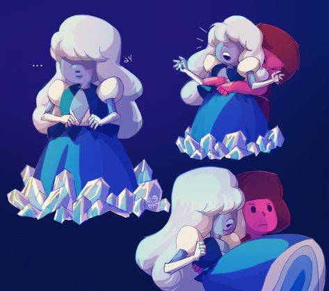 Steven Universe Tumblr, Eyes Covered, Drawing Things, I Cried, 4th November, Beach City, Ice Princess, Steven Universe Fanart, Cartoons Series