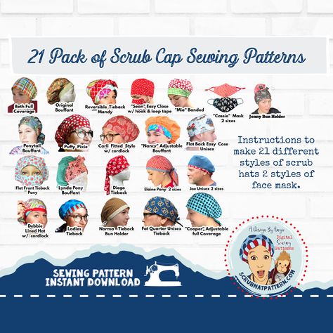 Womens scrub hat