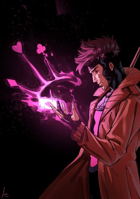 Xmen Wallpaper Comic Art, Guy Bending Over, Gambit Marvel Comics, Gambit Comic Art, X Men Art Fanart, Gambit Wallpaper Iphone, Gambit Fanart X Men, Gambit X Men 97, Gambit Xmen Wallpaper