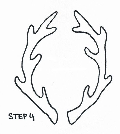 Erase the pencil lines and reveal your hand drawn antlers How To Draw Reindeer, Deer Antler Drawing, Deer Antlers Drawing, Draw Reindeer, How To Draw Deer, Antler Drawing, Antlers Drawing, Draw Deer, Reindeer Drawing