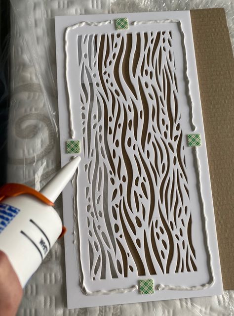 Installing a Decorative Air Vent Cover - All About The House Diy Air Return Vent Cover, Air Vent Cover Ideas Diy, Ceiling Vent Cover Ideas, Return Air Vent Cover Ideas, Air Intake Cover Ideas, Diy Vent Cover, Vent Covers Diy, Air Return Vent Cover, Crown Molding Installation