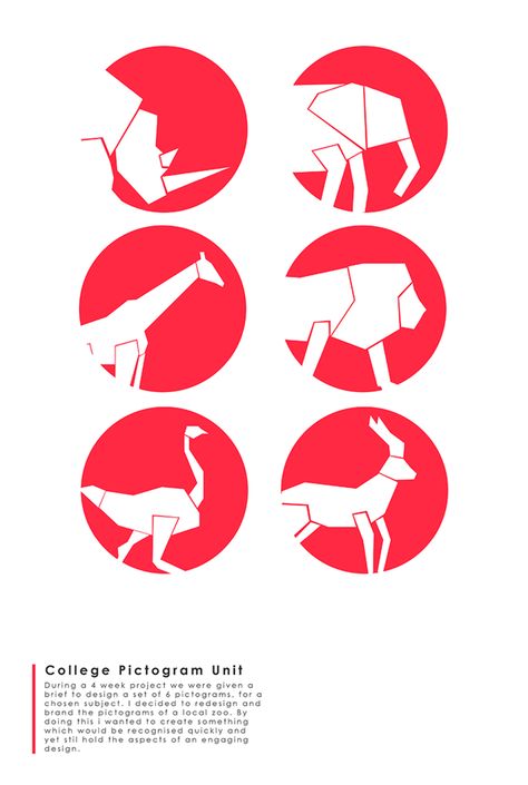 http://www.behance.net/gallery/ZOO-Animal-Pictogram-Project/13897397 Animal Icon Design, Zoo Signage, Zoo Logo, Geothermal Heat Pumps, Zoo Project, Indesign Layout, Pictogram Design, Graphic Design School, Animal Icon