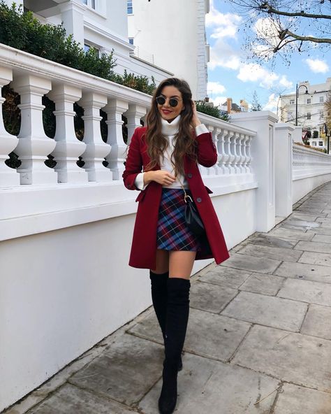 Vinter Mode Outfits, Winter Mode Outfits, Rok Outfit, Chique Outfit, Fall Fashion Coats, Fest Outfits, Style Lookbook, Winter Skirt Outfit, Winter Skirt