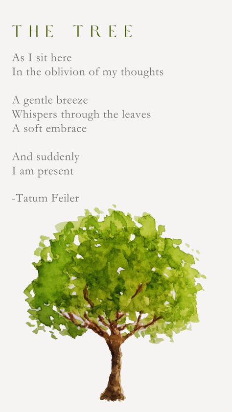 Nature Poems Poetry, Calm Poetry, Poem On Nature, Tree Poetry, Yoga Poems, Earth Vibes, Nature Poems, Grounding Yourself, Concrete Poem