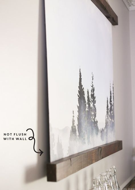 See how easy it was to turn this watercolor Lake Tahoe image into a large wall hanging from an engineering print! mountainmodernlife.com Diy Large Wall Art, Large Wall Hanging, Engineer Prints, Foyer Decorating, Mountain Modern, Wall Hanging Diy, Large Wall Decor, Kitchen Wall Decor, New Wall