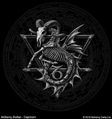 Alchemy Gothic Art, Capricorn Art, Gothic Artwork, Alchemy Gothic, King Tattoos, Art Library, London Print, Gothic Art, Metal Poster Displate