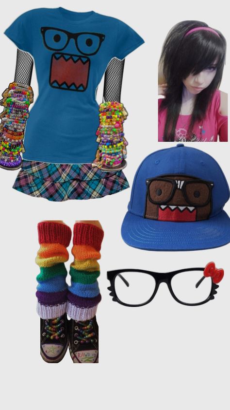 Scene outfit!!!!11!!11xdxd Scenecore Clothes, Scene Kid Outfits, 2010 Outfits, 2000s Scene Kids, Scene Clothing, Upcycle Clothes Diy, Scene Outfits, Emo Kid, Scene Girls