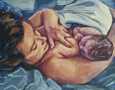 Breastfeeding Art, Birth Art, Pregnancy Art, Mother Art, Name Suggestions, Female Art Painting, Poses References, Indian Art Paintings, Indian Art