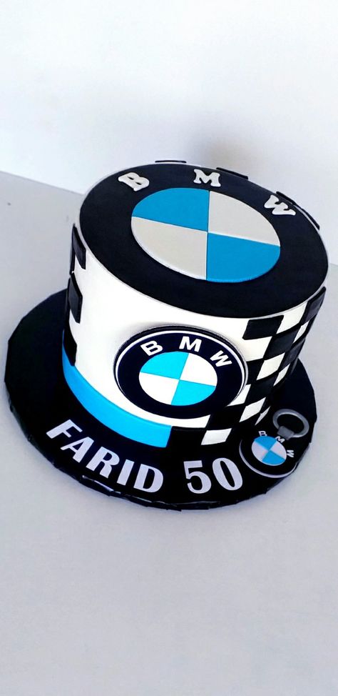 Cake Bmw Birthdays, Bmw Cakes For Boys, Men Cakes Birthday Creative, Bmw Cakes For Men, Bmw Birthday Cake, Car Cakes For Men, Car Cakes For Boys, Bmw Cake, 50th Birthday Cakes For Men