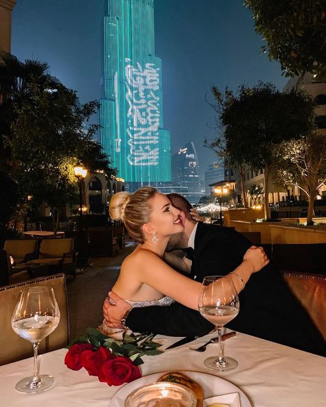 Kejsi Drenova on Instagram: “Happy birthday my love ❤️ Swipe left for the next hug 🥰” Dubai Couple, Couples Dinner, Dubai Holidays, Dubai Vacation, Dubai Aesthetic, Dubai Lifestyle, Happy Birthday My Love, Couples Vacation, Classy Couple